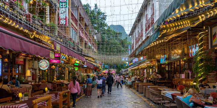West Street in Yangshuo, Guilin