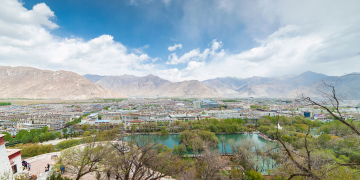 Lhasa city view 04