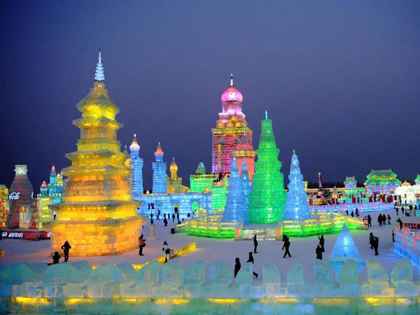 china-harbin in february