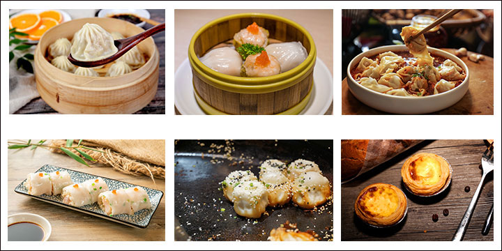 Assortment of cooked Chinese street foods and snacks Assortment of cooked Chinese street foods and snacks