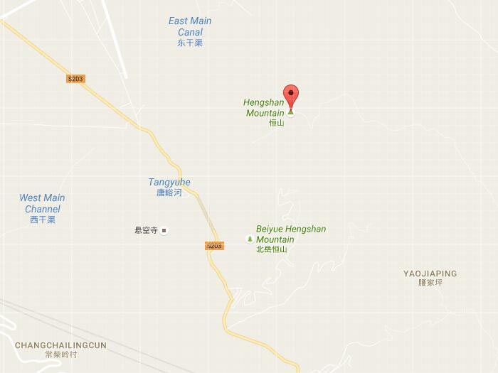 Hengshan map 01