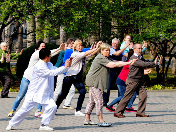 TakeTai Chi Chuan Class in Guilin TakeTai Chi Chuan Class