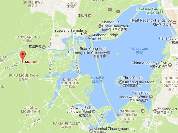 Meijiawu map