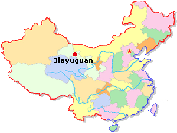 Jiayuguan location 01