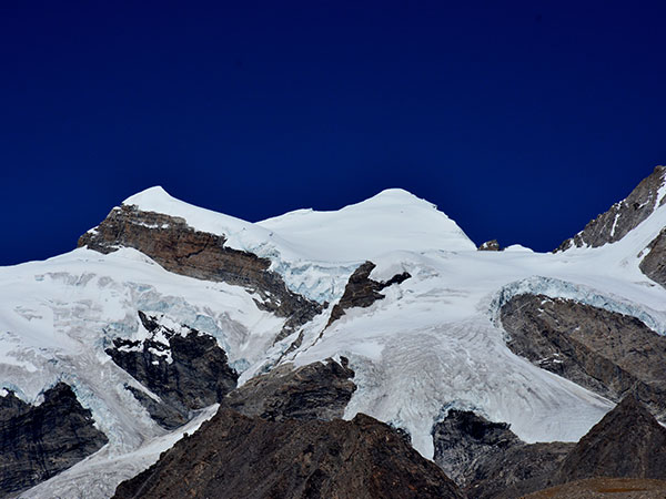 Mengke glacier landscape in the Qilian Mountains of Gansu