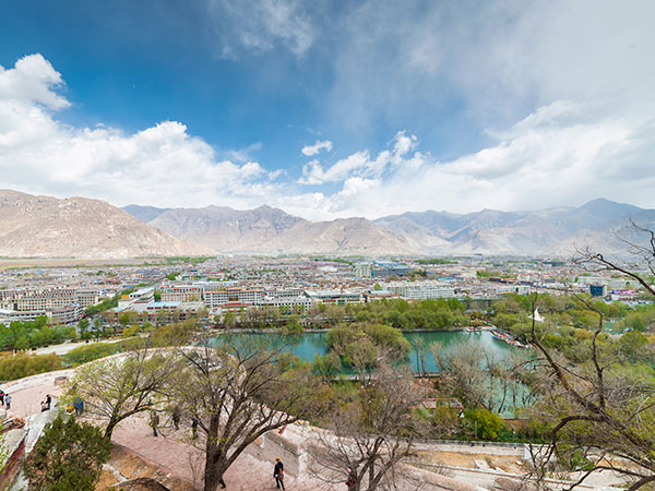 Lhasa city view 3