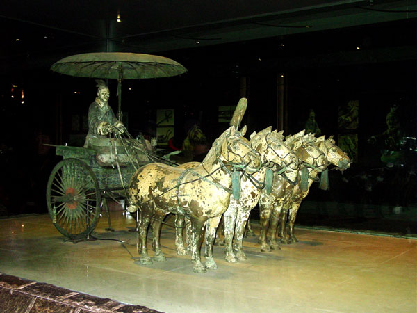 Bronze chariots and horses 1