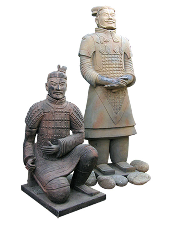 Replica of terracotta soldier 01