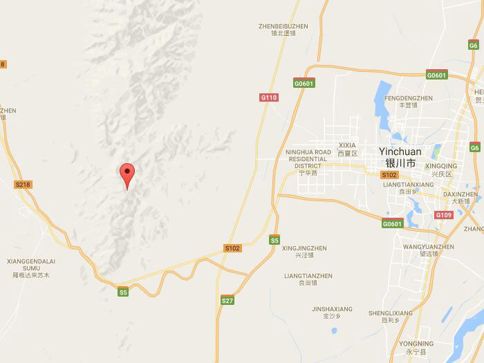 Helan mountain map 01
