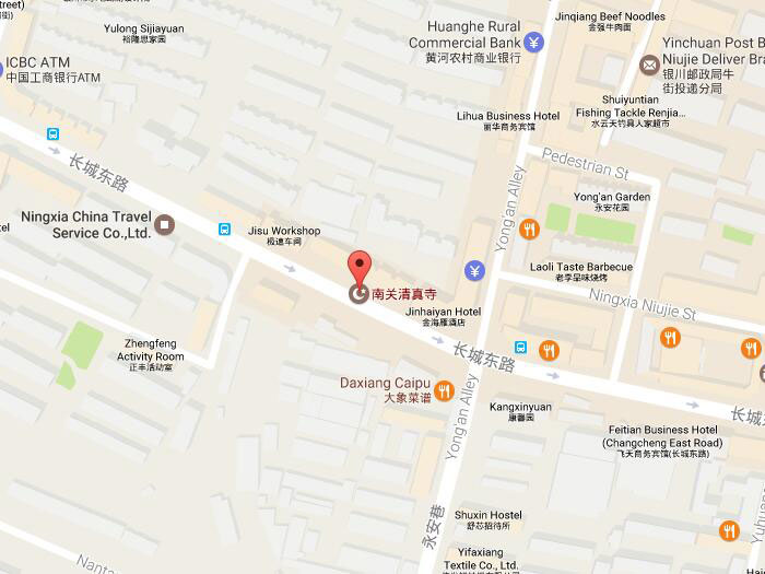 Nanguan mosque map 01