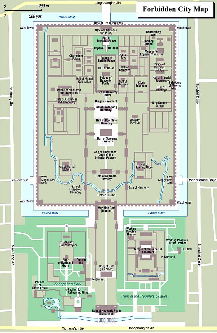 Forbidden city map 2