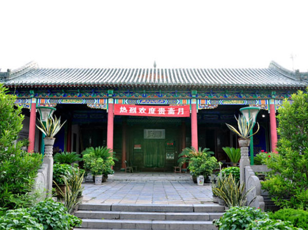 Kaifeng North Mosque courtyard in Henan Kaifeng North Mosque courtyard in Henan