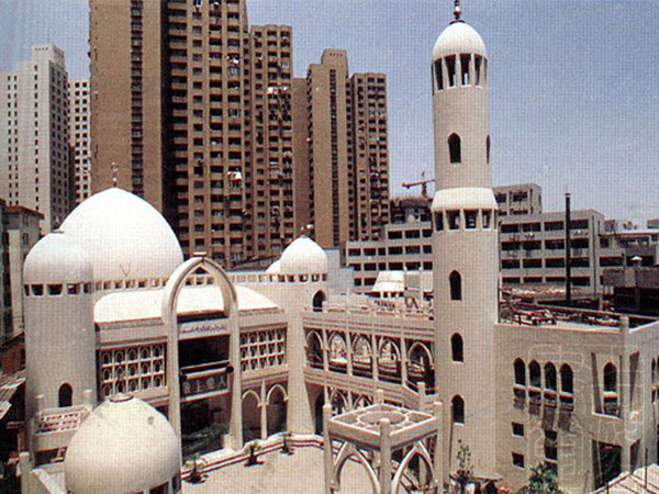 Huxi Mosque exterior in Putuo, Shanghai Huxi Mosque exterior in Putuo, Shanghai