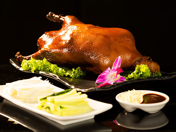 Regional Chinese dishes served for a shared meal