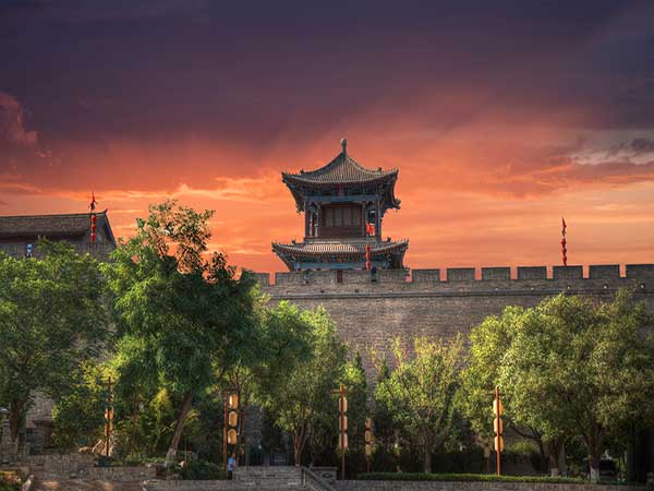 Xi'an City Wall gate illustrating the urban-history stop Xi'an City Wall gate illustrating the urban-history stop