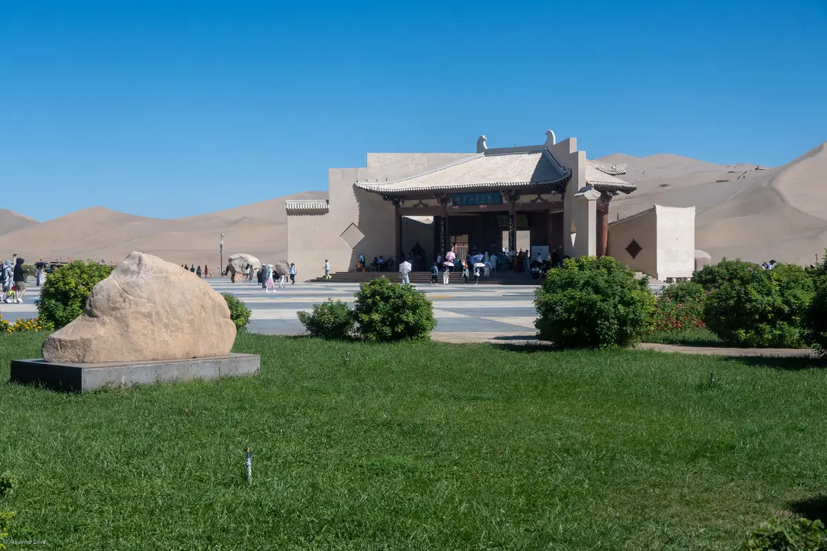 Crescent Spring and Singing Sand Dune