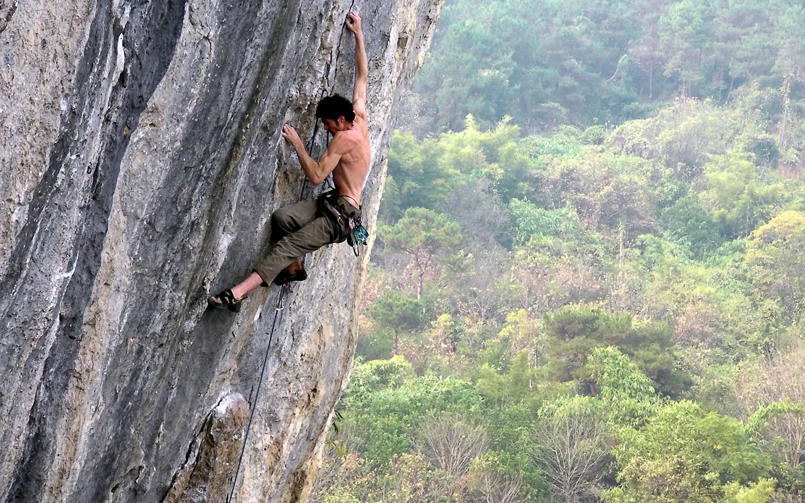 Rock Climbing in Yangshuo