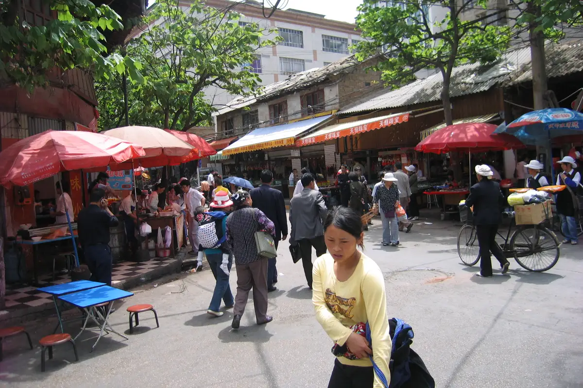Flower and Bird Market of Kunming