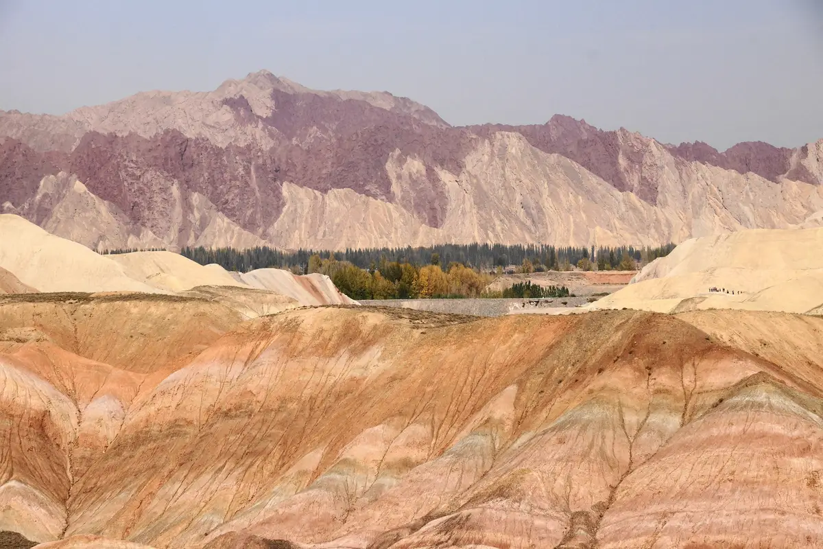 Zhangye UNESCO Geopark: Attractive Rainbow Mountain