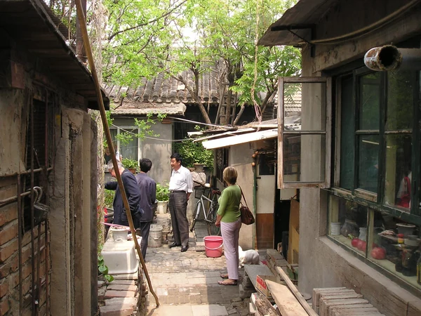 quadrangle dwellings in Beijing Traditional Beijing siheyuan courtyard and surrounding rooms