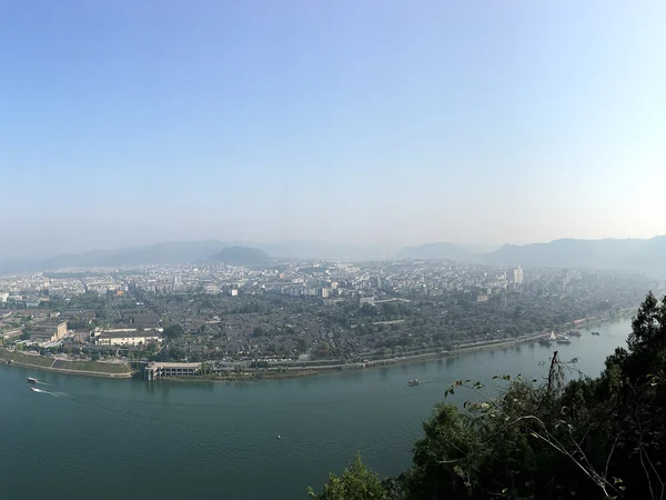 Langzhong Ancient City beside the Jialing River in northeastern Sichuan Langzhong Ancient City beside the Jialing River in northeastern Sichuan