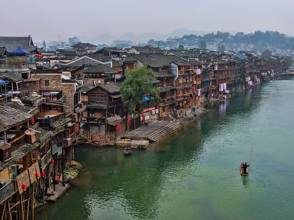 Fenghuang Ancient City and the Tuojiang River, one of eight heritage towns compared Fenghuang Ancient City and the Tuojiang River, one of eight heritage towns compared