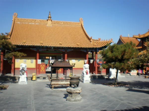 Dazhao Temple buildings in Hohhot, capital of Inner Mongolia Autonomous Region