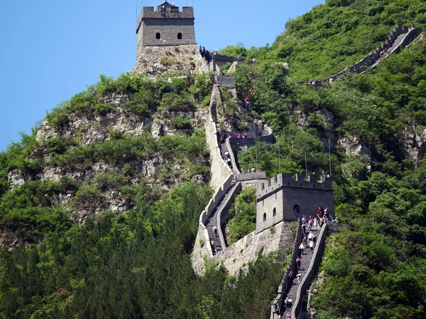 Juyongguan Pass and its Great Wall enclosing a mountain corridor Juyongguan Pass and its Great Wall enclosing a mountain corridor