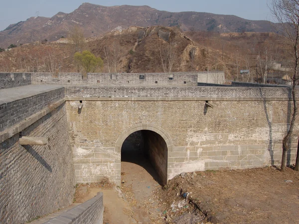 Stone gate and mountain defenses at Zijingguan Pass in Hebei Stone gate and mountain defenses at Zijingguan Pass in Hebei