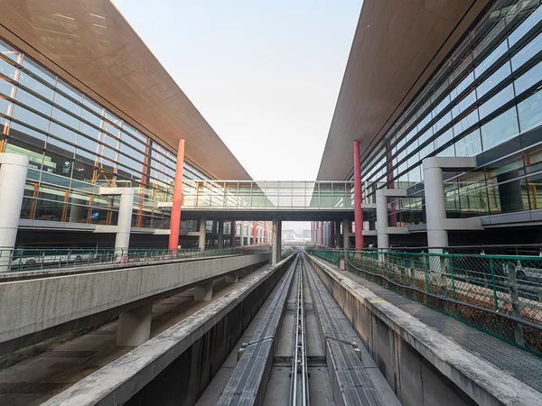 Exterior of Terminal 3 at Beijing Capital International Airport Exterior of Terminal 3 at Beijing Capital International Airport