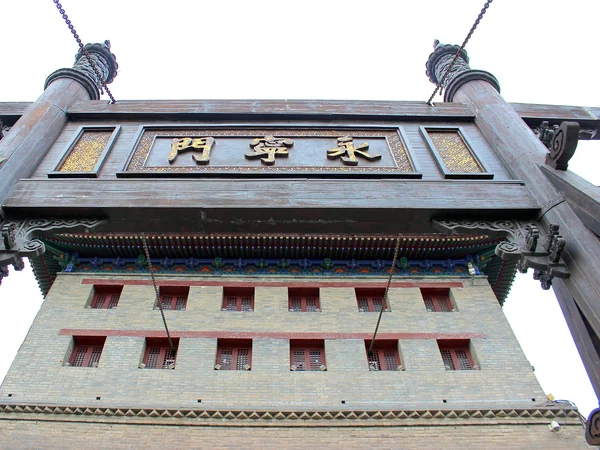 Historic city gate representing China’s ancient capitals
