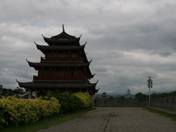 Historic gate and neighborhood in Chaozhou