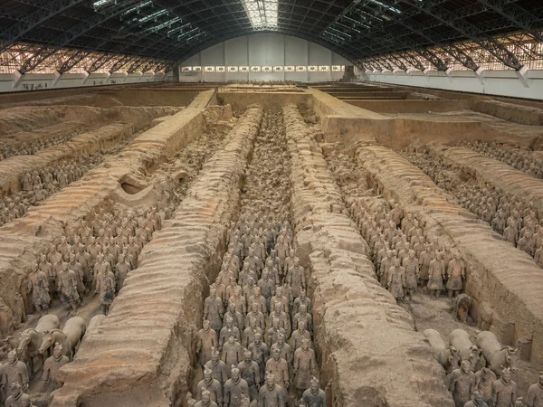 Terracotta Army archaeological site near Xi'an