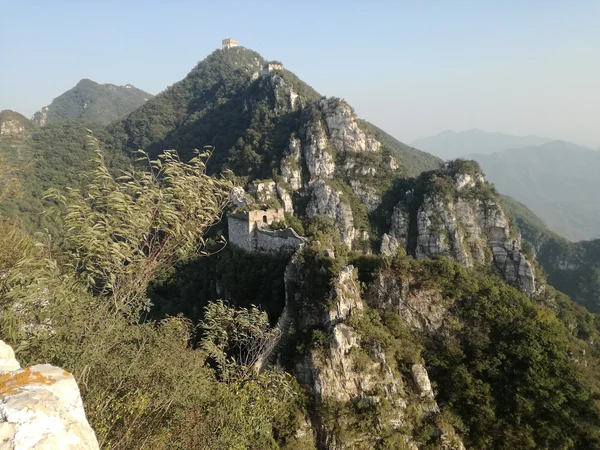 Mountain section of the Great Wall illustrating the long history of China