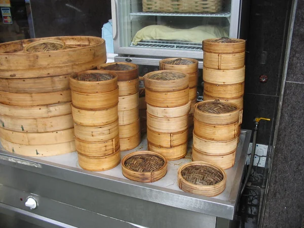 Dim sum steamers illustrating the morning yum cha tradition Dim sum steamers illustrating the morning yum cha tradition