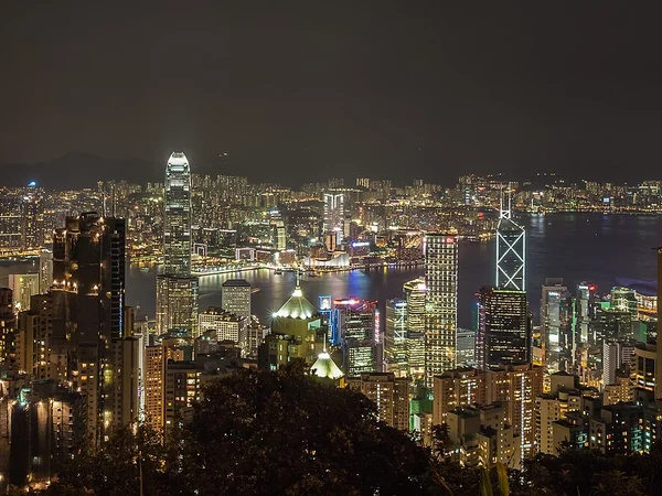 Victoria Harbour and Hong Kong skyline