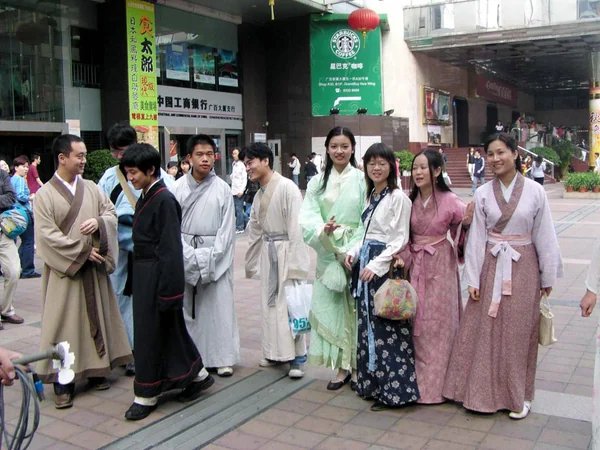 A historically inspired Chinese robe illustrating joined-garment construction A historically inspired Chinese robe illustrating joined-garment construction