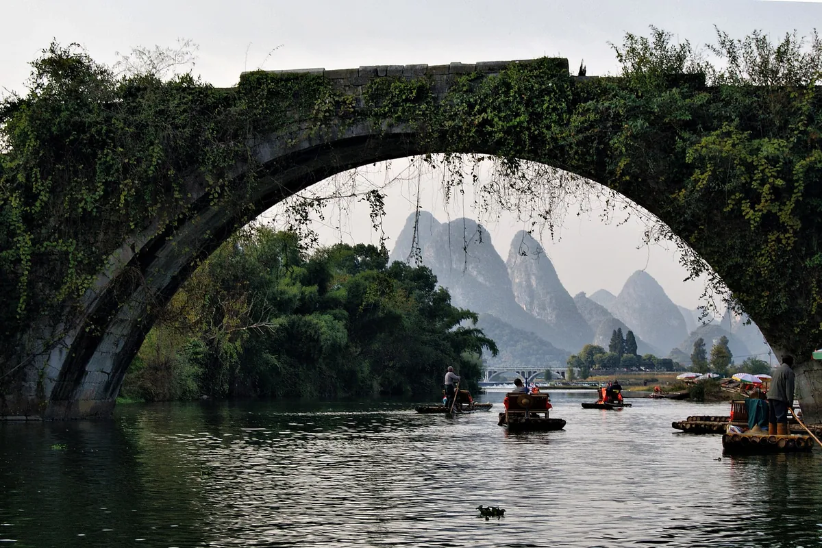 12 Days Best China Muslim Tour — yangshuo yulong bridge