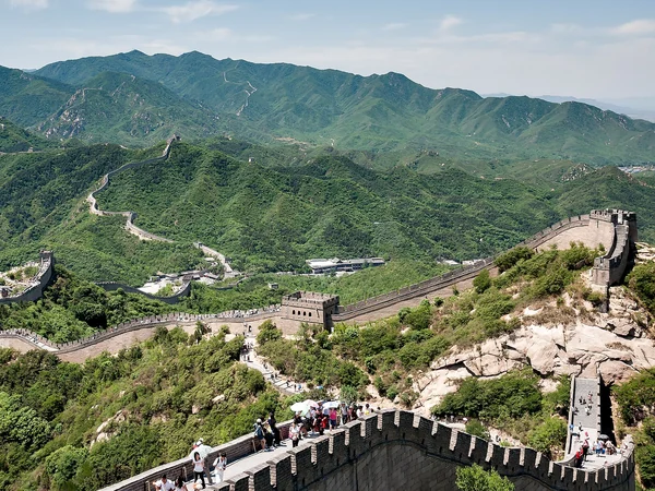 Real panorama of the restored Badaling Great Wall Real panorama of the restored Badaling Great Wall