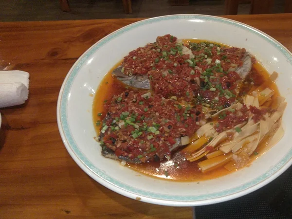 Spicy fish dish characteristic of Hunan cuisine