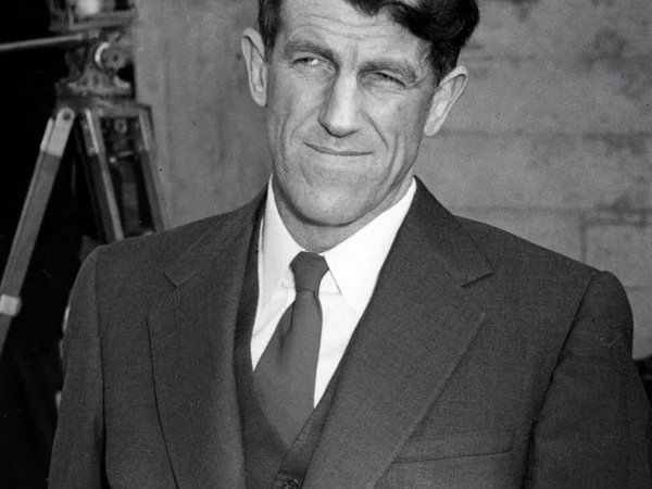 Edmund Hillary in a documentary portrait made after the 1953 ascent