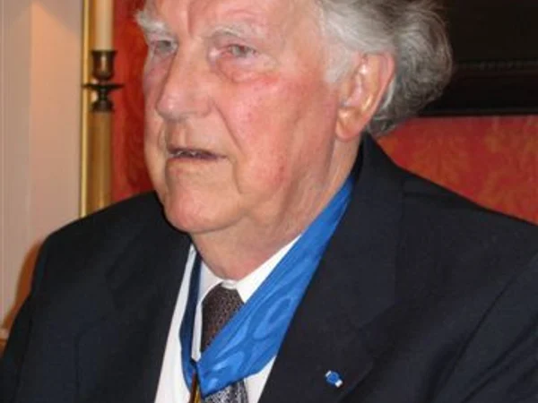 Edmund Hillary photographed during a later public appearance