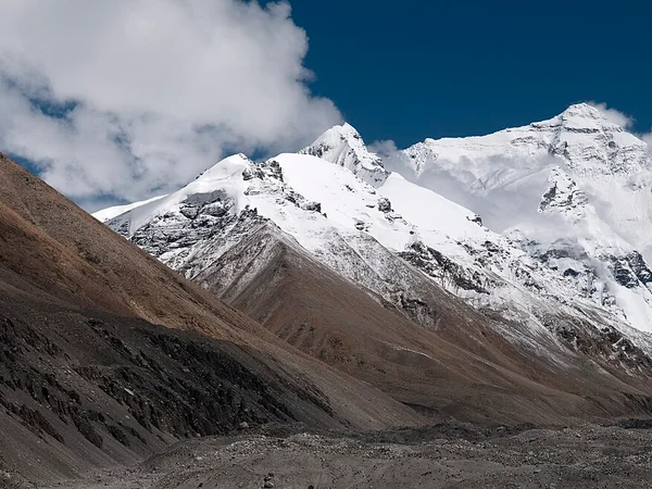 North face of Mount Everest viewed from Tibet North face of Mount Everest viewed from Tibet