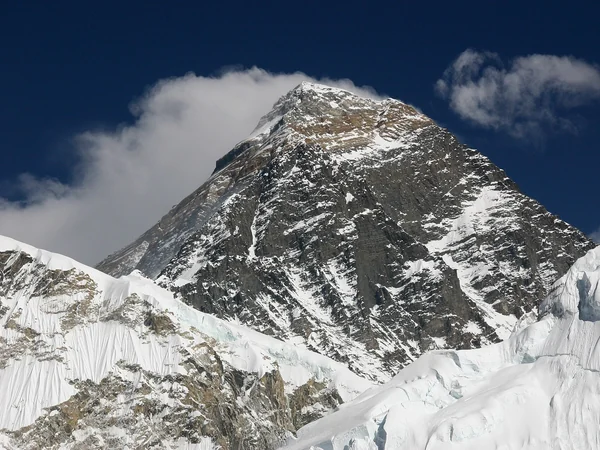 Mount Everest under a clear post-monsoon autumn sky Mount Everest under a clear post-monsoon autumn sky