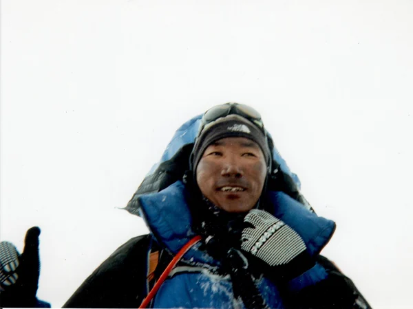 Real Sherpa climber on an Everest expedition Real Sherpa climber on an Everest expedition
