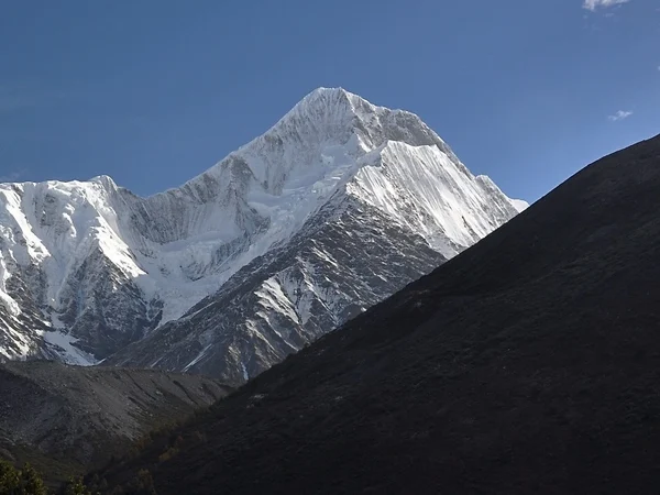 Gongga mountain landscape in the Hengduan mountain system