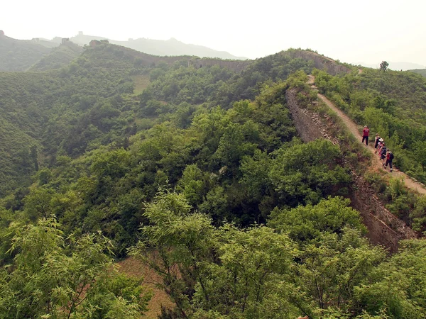 Panlongshan Great Wall winding across ridges near Gubeikou Panlongshan Great Wall winding across ridges near Gubeikou