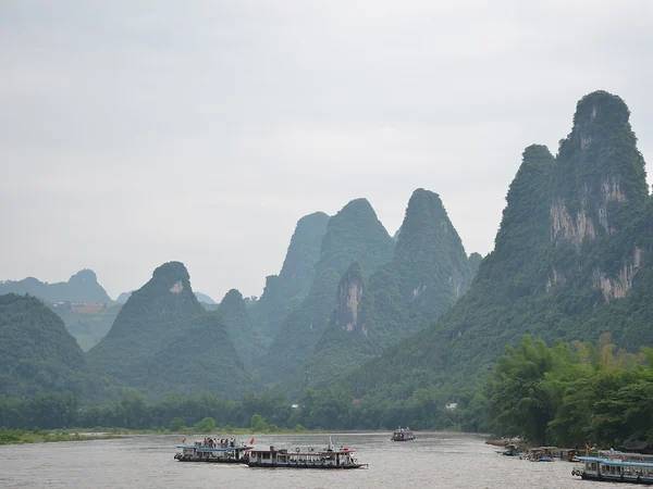 Karst countryside near Yangshuo and Guilin
