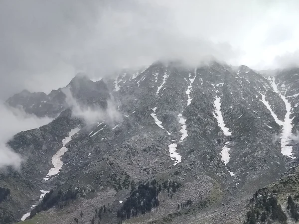 Himalayan mountain range and glacier landscape
