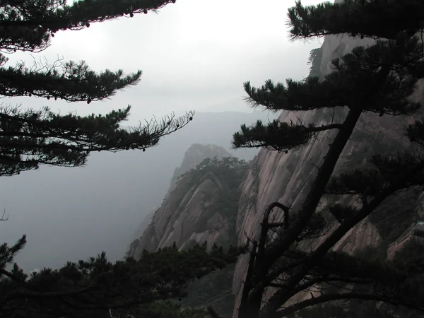 Mountain scenery at Huangshan in Anhui